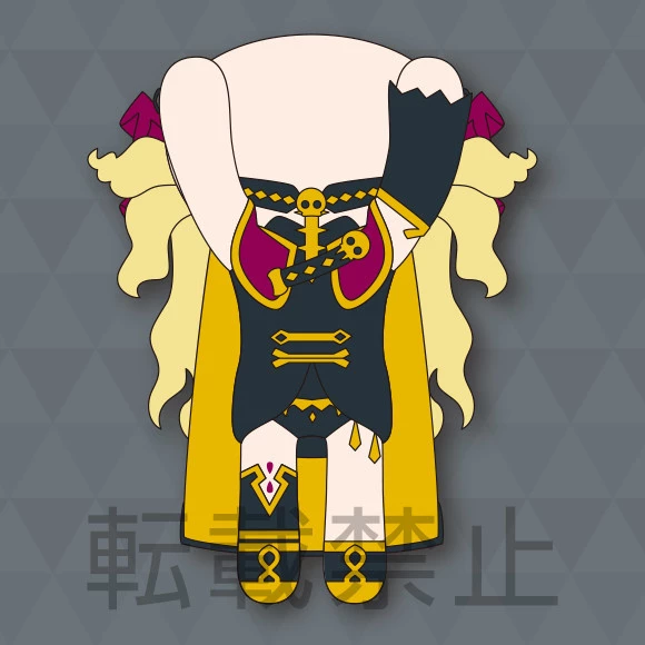 Type-Moon Mega Jumbo Lying Down Plush Fate/Grand Order - Absolute Demonic Front: Babylonia Ereshkigal - Image 2