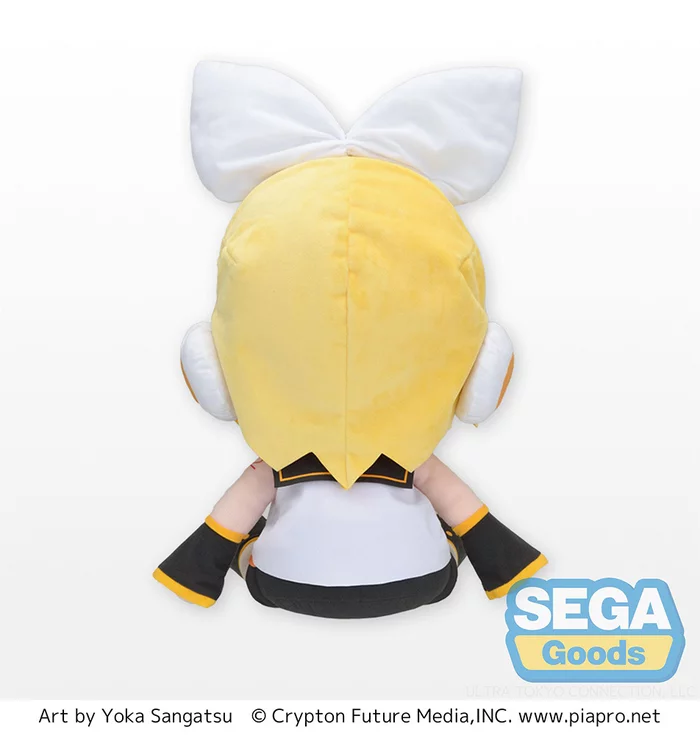 Sega Interactive Fuwapuchi Kagamine Rin Dodeka Jumbo Plush - Image 4