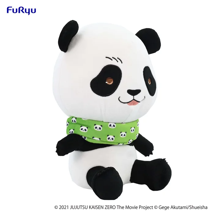 Furyu Jujutsu Kaisen 0: The Movie Jukon No Kata Kyurumaru Super Big Plush Toy Panda - Image 8