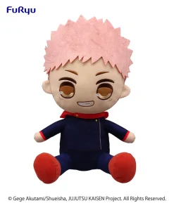 Furyu Jujutsu Kaisen Kyurumaru Super Big Plush Toy Yuji Itadori