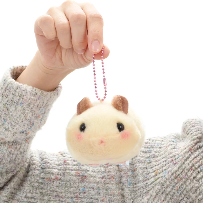 Amuse Coroham Coron Manmaru Friends Hamster Plush Collection (Ball Chain) - Image 11