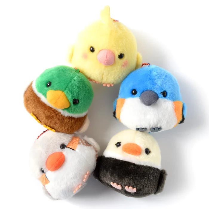 Amuse Kotori Tai Waku Waku Bird Plush Collection (Ball Chain) - Image 3
