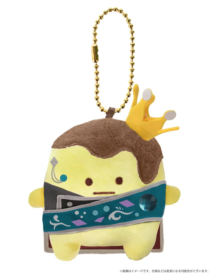 Bandai Namco Filmworks IDOLiSH 7 King Pudding X TRIGGER Ball Chain Plush Collection - Image 4