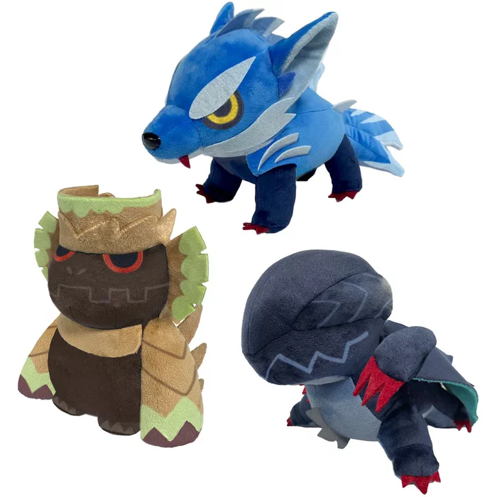 CAPCOM Monster Hunter Rise: Sunbreak Plush Collection Vol. 2