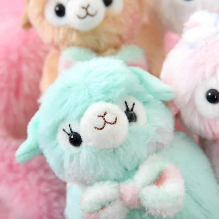 Amuse Alpacasso Kids Fuwamoko Ribbon Alpaca Plush Collection (Standard) - Image 2