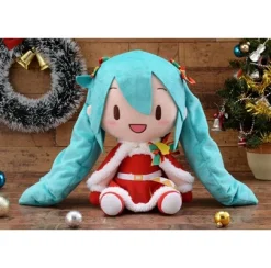 Sega Interactive Fluffy Plush Hatsune Miku: Christmas 2019