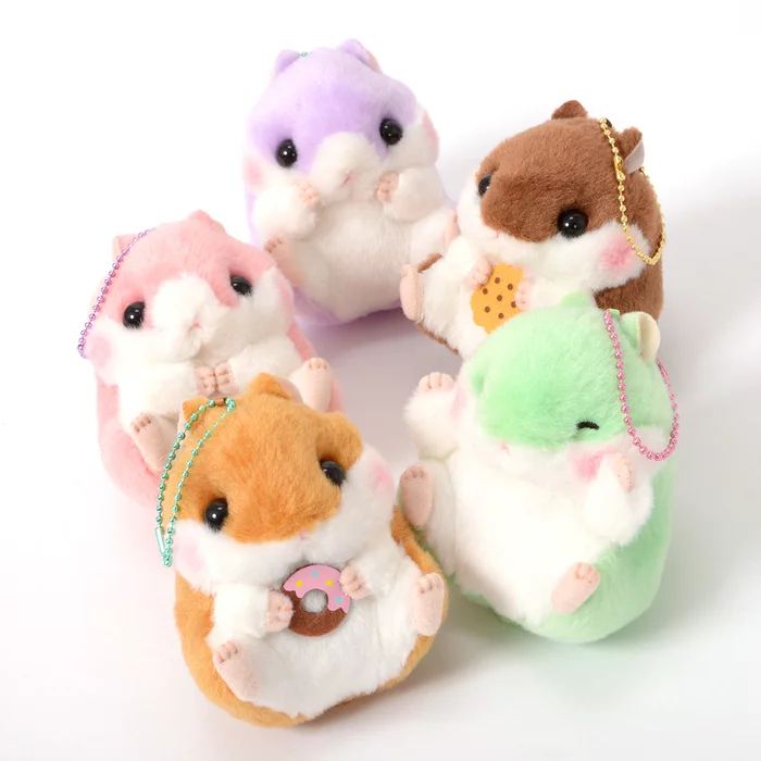 Amuse Coroham Coron Cafe Coron Hamster Plush Collection (Ball Chain)