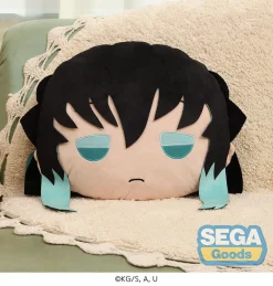 Sega Interactive Charamaru Demon Slayer: Kimetsu No Yaiba Muichiro Tokito Premium Interior Cushion