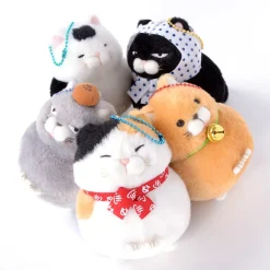 Amuse Hige Manjyu Yu Cat Plush Collection (Ball Chain)