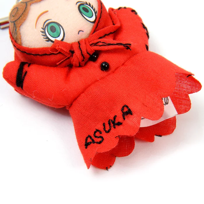 Rebuild Of Evangelion Asuka Mini Strap Puppet - Image 2