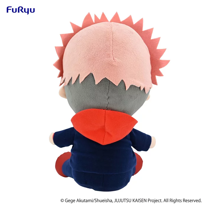 Furyu Jujutsu Kaisen Kyurumaru Big Plush Toy Yuji Itadori (Re-run) - Image 5