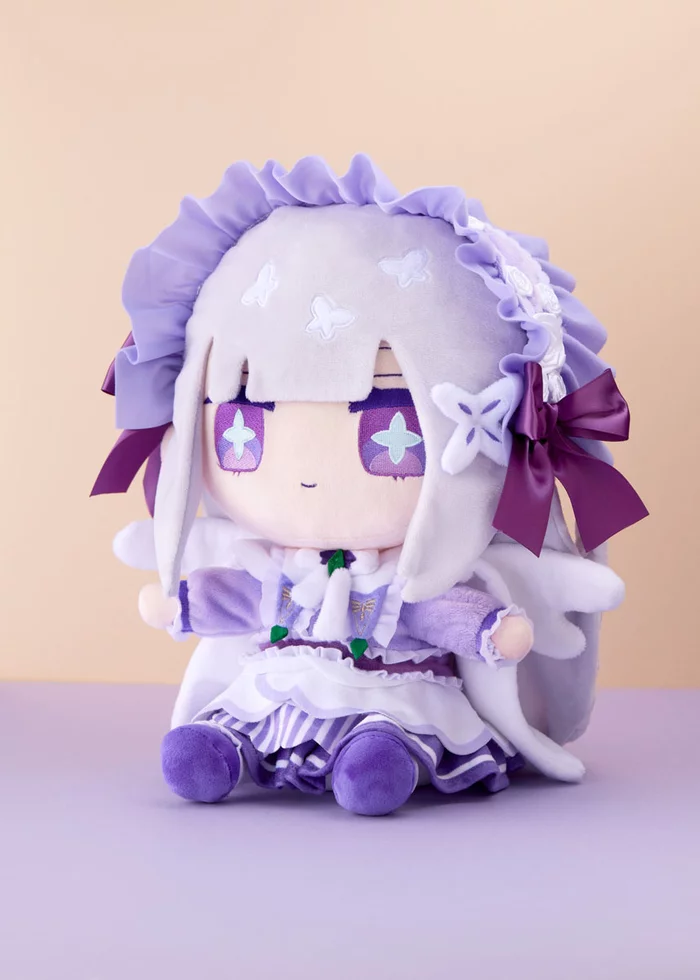 F:NEX Re:Zero -Starting Life In Another World- Fuwakawa-Lolita Emilia Stuffed Toy - Image 6