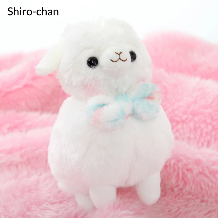 Amuse Alpacasso Kids Fuwamoko Ribbon Alpaca Plush Collection (Standard) - Image 6