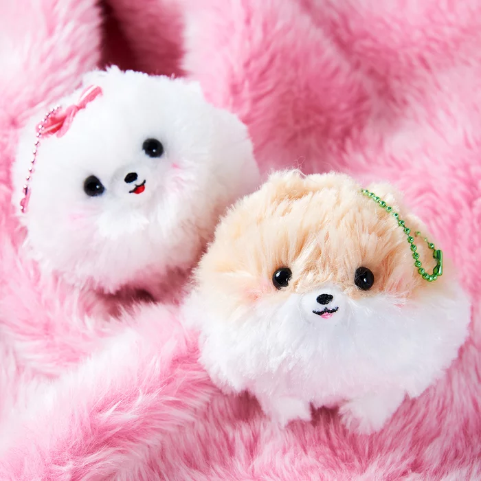 Amuse Fuwa-Mofu Pometan Dog Plush Collection (Ball Chain) - Image 3
