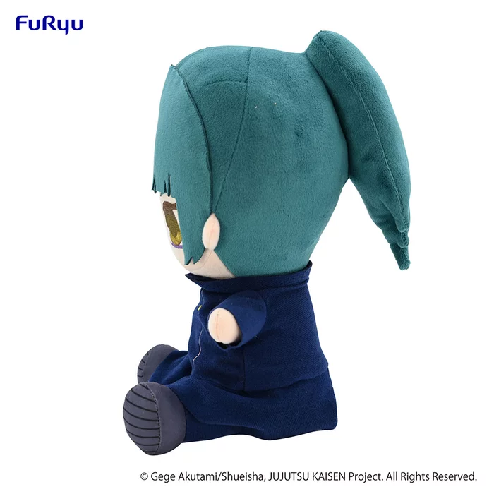 Furyu Jujutsu Kaisen Kyurumaru Big Plush Toy Maki Zenin (Re-run) - Image 3