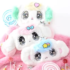 Yurie Sekiya Peropero Sparkles Plush Face Pouches