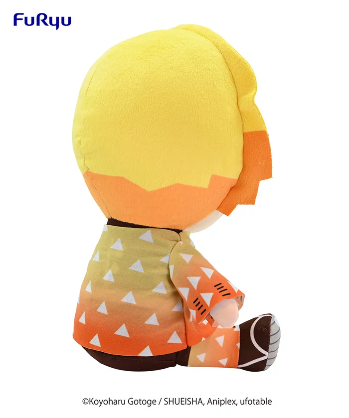 Furyu Demon Slayer: Kimetsu No Yaiba Zenitsu Agatsuma Big Plush Toy - Image 6