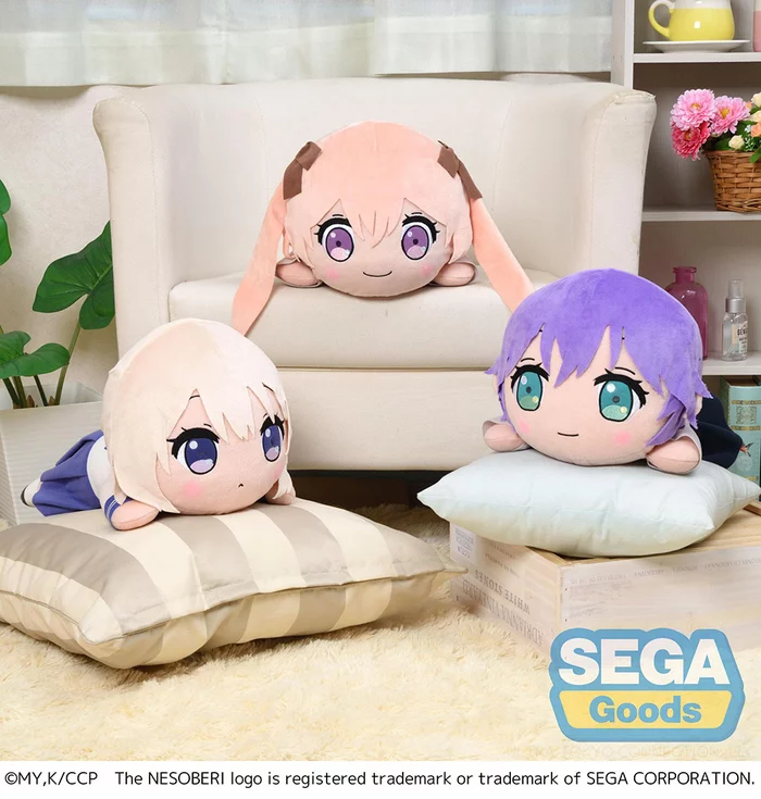 Sega Interactive Mega Jumbo Lying Down Plush A Couple Of Cuckoos Erika Amano - Image 6