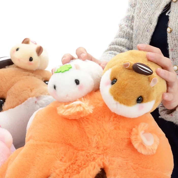 Amuse Coroham Coron Manmaru Friends Hamster Plush Collection (Ball Chain) - Image 19