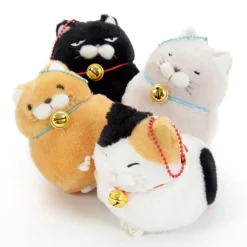 Amuse Hige Manjyu Cat Plush Collection (Ball Chain)