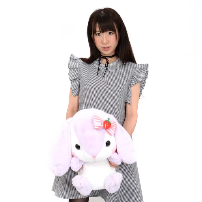 Amuse Pote Usa Loppy Strawberry Plush Collection (Big) - Image 12