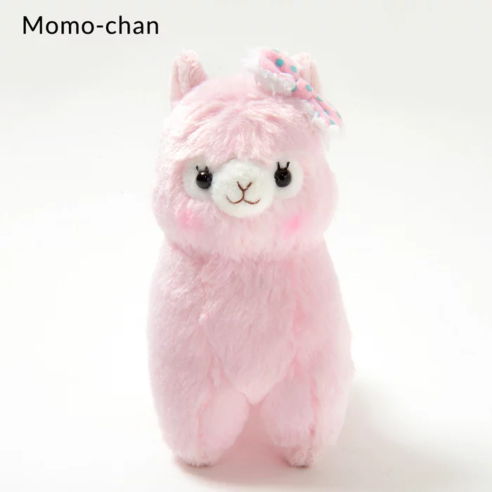 Amuse Alpacasso Mokomoko Ribbon Alpaca Plush Collection (Ball Chain) - Image 4