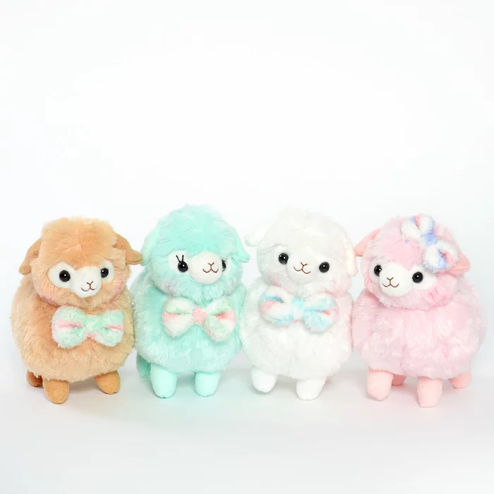 Amuse Alpacasso Kids Fuwamoko Ribbon Alpaca Plush Collection (Standard) - Image 10