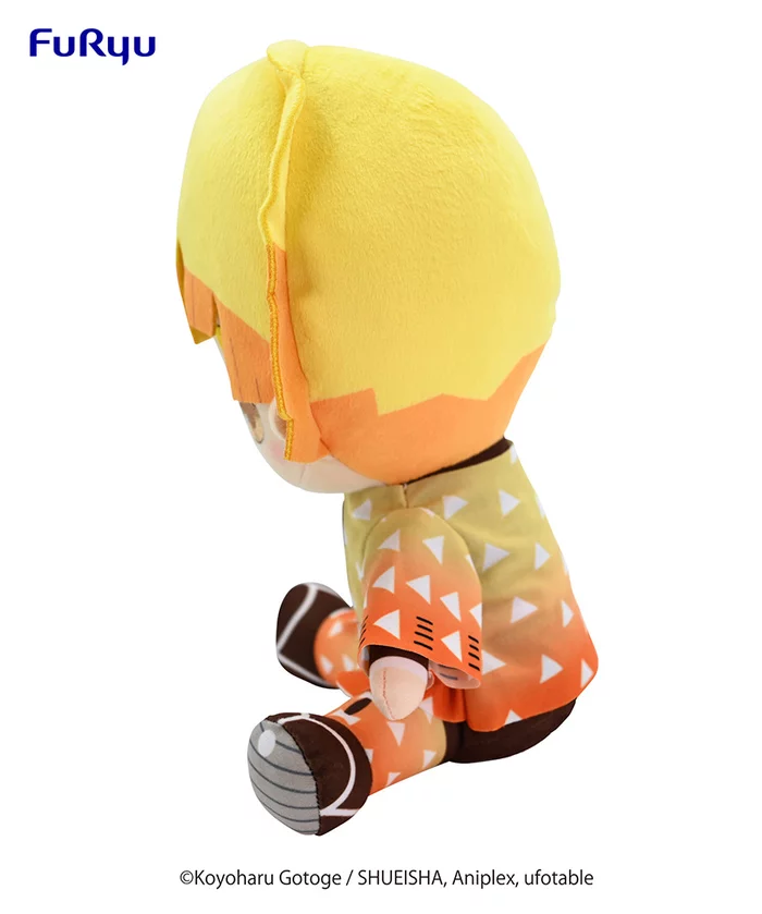 Furyu Demon Slayer: Kimetsu No Yaiba Zenitsu Agatsuma Big Plush Toy - Image 3