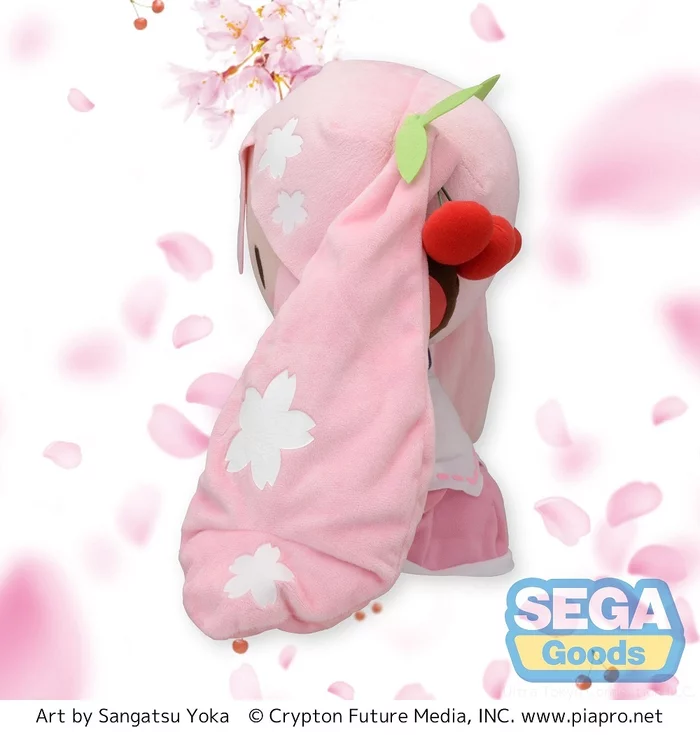 Sega Interactive Preciality SP Plush Hatsune Miku: Sakura Miku - Image 4