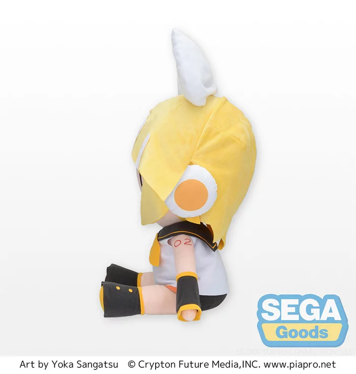 Sega Interactive Fuwapuchi Kagamine Rin Dodeka Jumbo Plush - Image 2