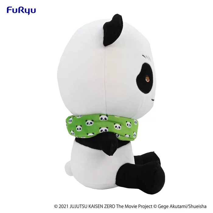 Furyu Jujutsu Kaisen 0: The Movie Jukon No Kata Kyurumaru Super Big Plush Toy Panda - Image 7