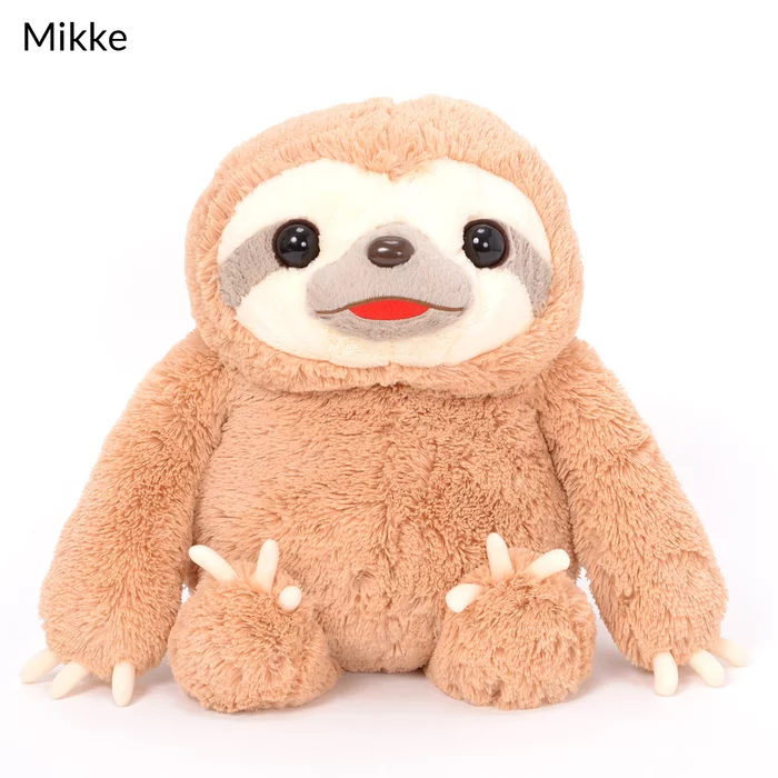 Amuse Namakemono No Mikke & Friends Sloth Plush Collection (Big) - Image 3