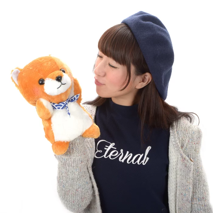 Amuse Mameshiba San Kyodai Dog Hand Puppets