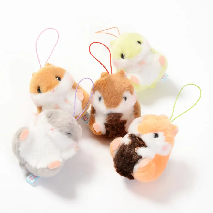 Amuse Coroham Coron To Risu-chan Hamster Plush Collection (Mini Strap) - Image 2