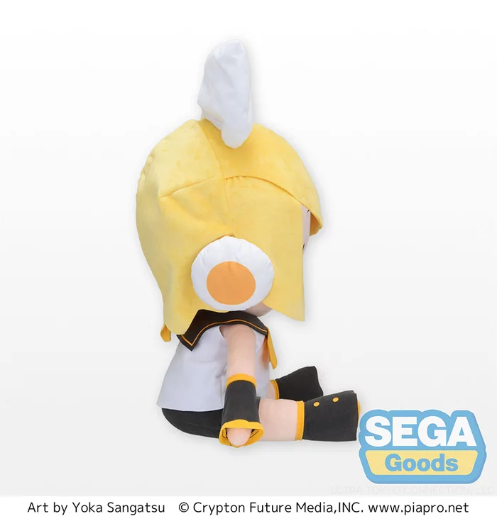 Sega Interactive Fuwapuchi Kagamine Rin Dodeka Jumbo Plush - Image 3