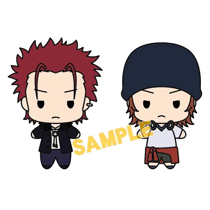 K: Seven Stories The Movie Plush Keychain Set - Image 3