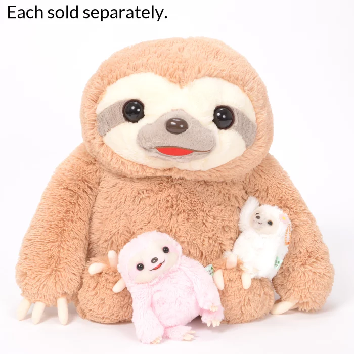 Amuse Namakemono No Mikke & Friends Sloth Plush Collection (Big) - Image 20
