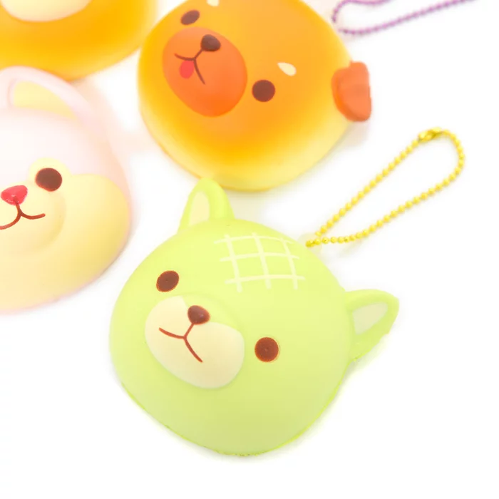 Amuse Mameshiba San Kyodai Yakitate Panya-san Keychains - Image 3