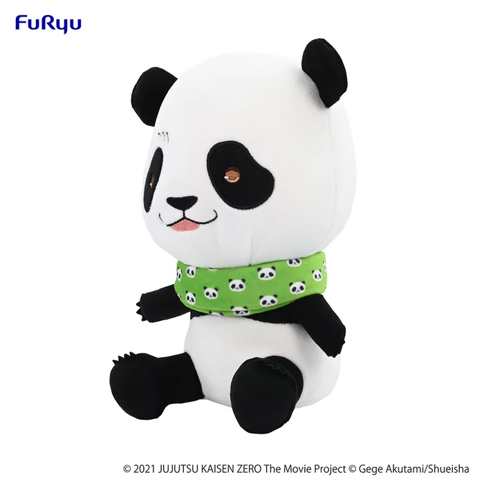 Furyu Jujutsu Kaisen 0: The Movie Jukon No Kata Kyurumaru Super Big Plush Toy Panda - Image 2