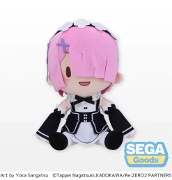 Sega Interactive Fuwapuchi Re:Zero -Starting Life In Another World- Ram Large Plush