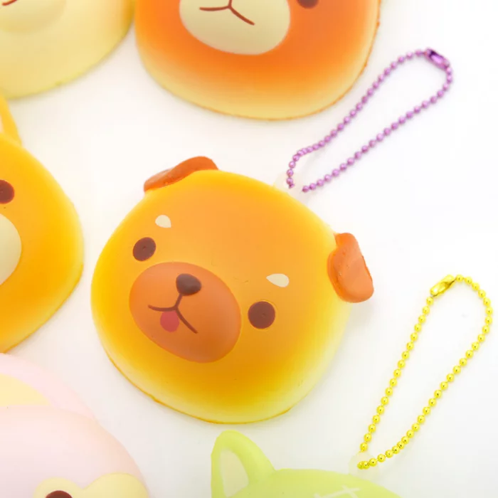 Amuse Mameshiba San Kyodai Yakitate Panya-san Keychains - Image 5