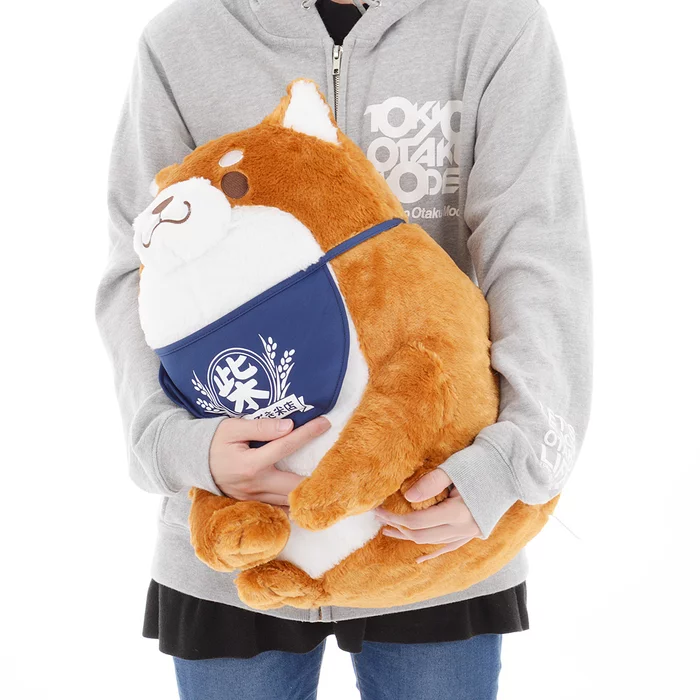 Chuken Mochi Shiba Dignified Okaka Plush (Super Big) - Image 5