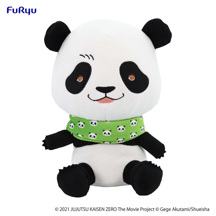 Furyu Jujutsu Kaisen 0: The Movie Jukon No Kata Kyurumaru Super Big Plush Toy Panda