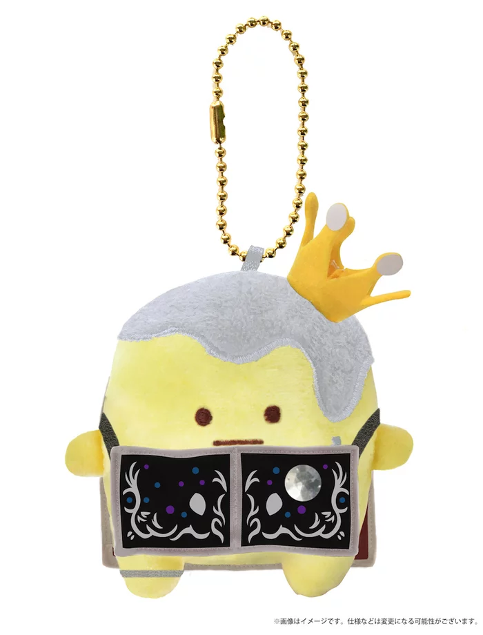 Bandai Namco Filmworks IDOLiSH 7 King Pudding X TRIGGER Ball Chain Plush Collection - Image 2