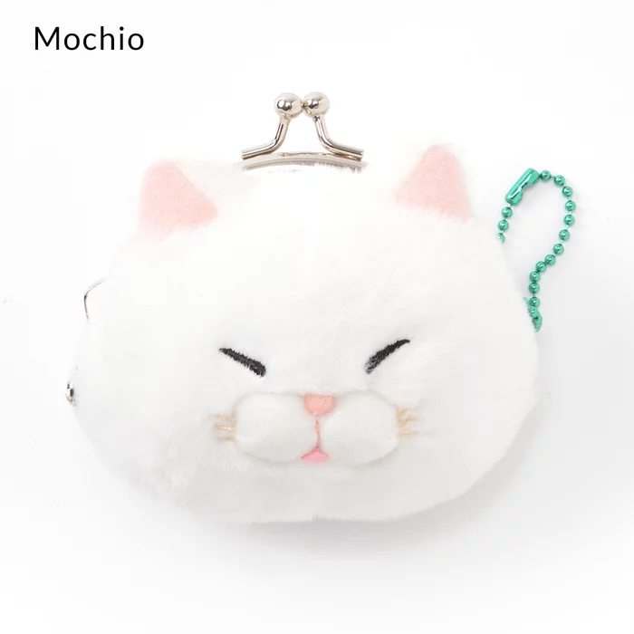 Amuse Hige Manjyu Cat Plush Mini Coin Pouches - Image 3