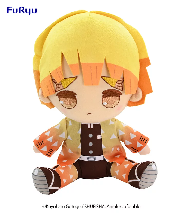 Furyu Demon Slayer: Kimetsu No Yaiba Zenitsu Agatsuma Big Plush Toy