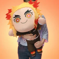 Sega Interactive Extra Large Lying Down Plush Demon Slayer: Kimetsu No Yaiba Kyojuro Rengoku