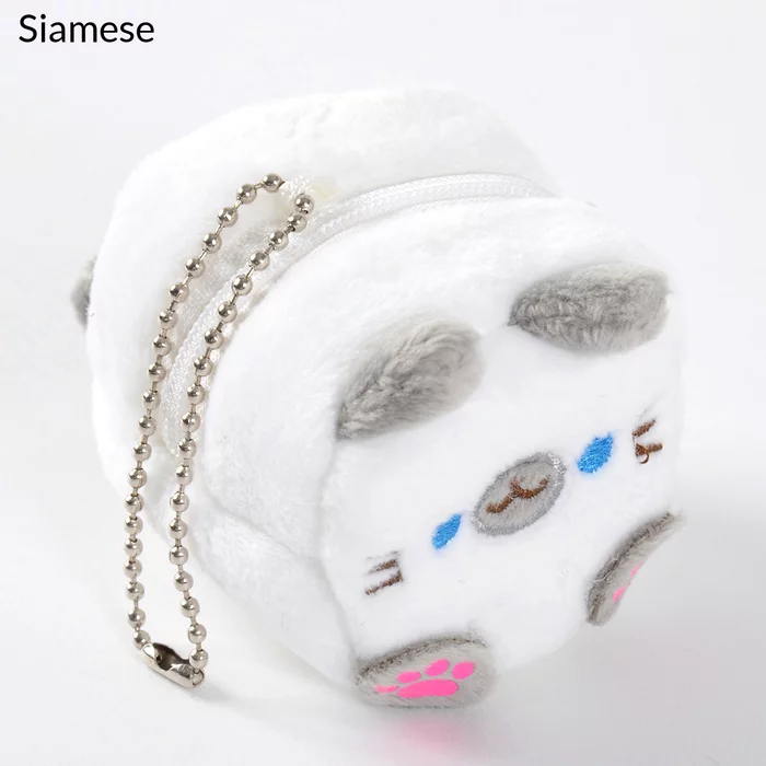 Square Cat Plush Coin Cases - Image 3
