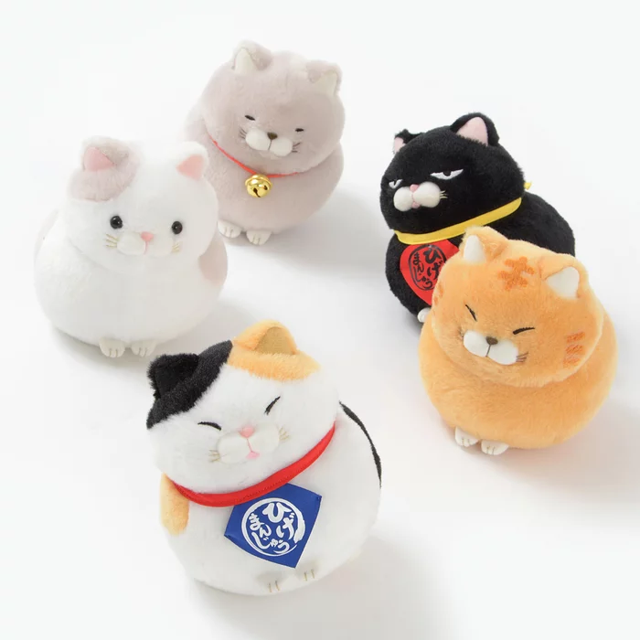 Amuse Hige Manjyu Maekake Cat Plush Collection (Standard) - Image 13