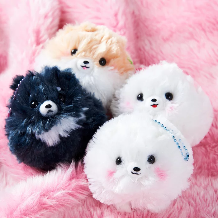 Amuse Fuwa-Mofu Pometan Dog Plush Collection (Ball Chain)